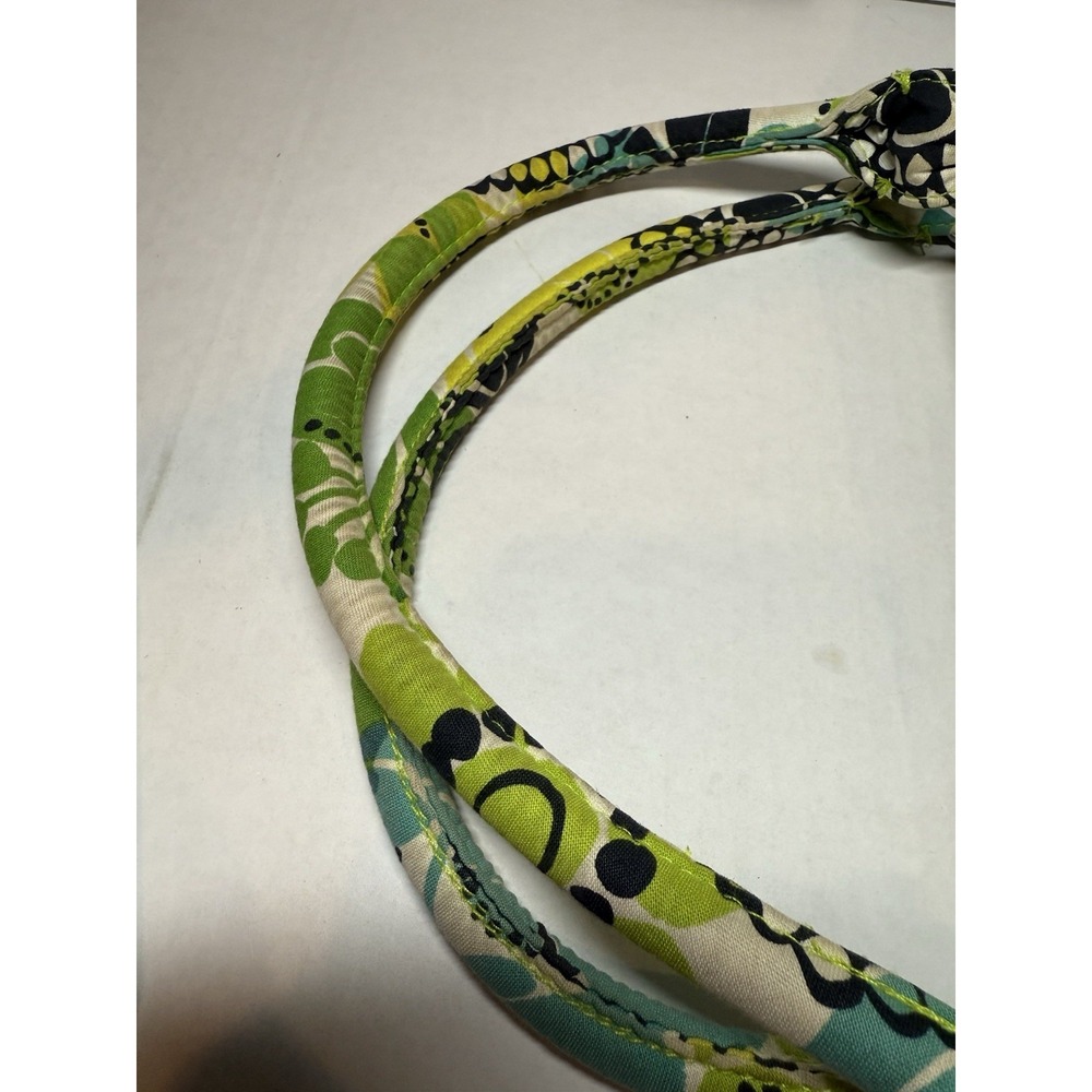 Vera Bradley Chain Shoulder Bag Purse – Lime's Up Retired‎ Print Green Floral - Picture 12 of 15